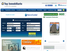 Tablet Screenshot of departamentos-venta.topinmobiliario.com.ar